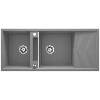 Deante Modello ZRM_S213 - Lavello in granito con 2 vasche magnetiche Deante Modello ZRM_S213 - Lavello in granito con 2 vasche magnetiche