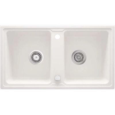 Lavello da Cucina Deante Zorba 2 Compartimenti - Resistente a Urti e Alte Temperature Lavello da Cucina Deante Zorba 2 Compartimenti - Resistente a Urti e Alte Temperature