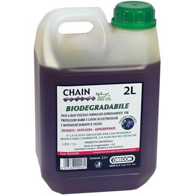 Oregon Olio catena motosega biodegradabile 80 da 2 l Oregon Olio catena motosega biodegradabile 80 da 2 l