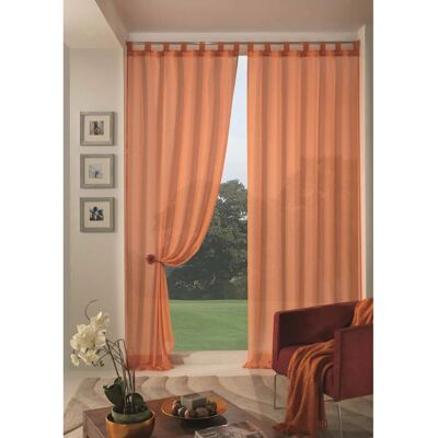 Tenda arredo Boucle L 140 x H 290 cm arancione Tenda arredo Boucle L 140 x H 290 cm arancione