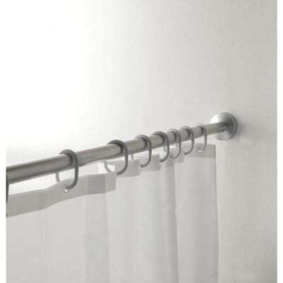 Set 12 anelli per tende doccia bianco Set 12 anelli per tende doccia bianco