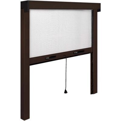 Irs Zanzariera avvolgibile 140x160 cm marrone Irs Zanzariera avvolgibile 140x160 cm marrone