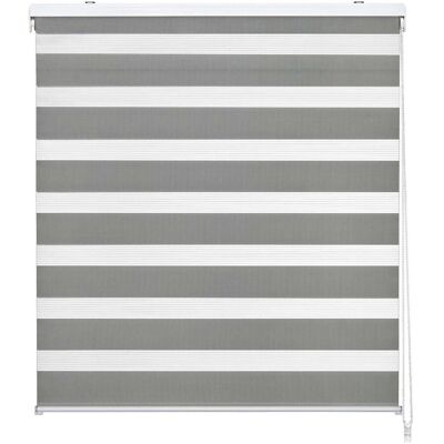 Easy Tenda a rullo notte e giorno grigio chiaro 180 x 252 cm Easy Tenda a rullo notte e giorno grigio chiaro 180 x 252 cm