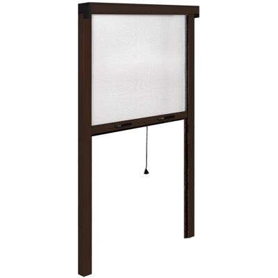 Irs Zanzariera avvolgibile verticale 140x240 cm marrone Irs Zanzariera avvolgibile verticale 140x240 cm marrone
