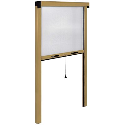 Irs Zanzariera avvolgibile verticale 140x240 cm bronzo Irs Zanzariera avvolgibile verticale 140x240 cm bronzo