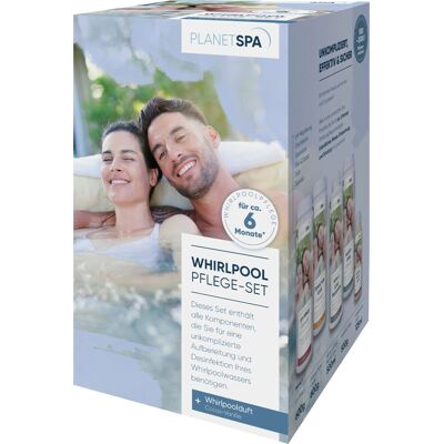 - Set base cura spa cloro Planet Spa con strisce test e dosatore - Set base cura spa cloro Planet Spa con strisce test e dosatore