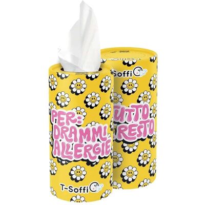 - Fazzoletti tubo TSoffio Per Drammi Allergie e Tutto il Resto 3 veli 40 pz - Fazzoletti tubo TSoffio Per Drammi Allergie e Tutto il Resto 3 veli 40 pz