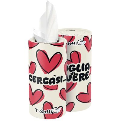 - Fazzoletti in tubo TSoffio Te Saludi Bauscia 3 veli 40 pezzi 7x7x14 cm - Fazzoletti in tubo TSoffio Te Saludi Bauscia 3 veli 40 pezzi 7x7x14 cm