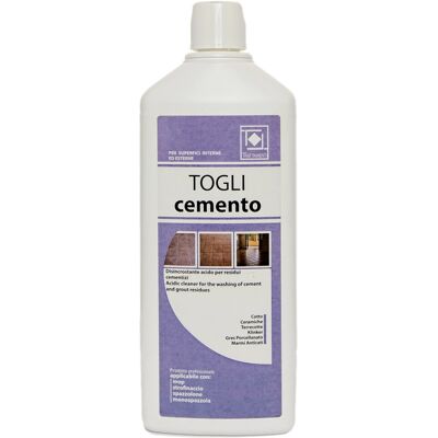 Togli cemento disincrostante Faber 1 l Togli cemento disincrostante Faber 1 l