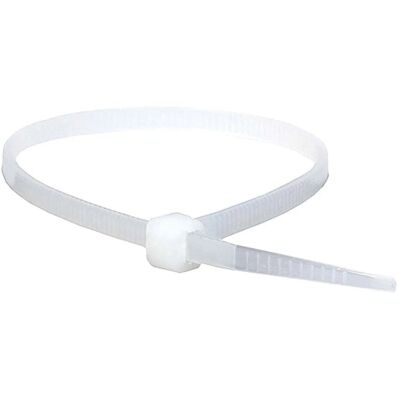 Electraline Fascette 2,5x135 mm 100 pz bianco Electraline Fascette 2,5x135 mm 100 pz bianco