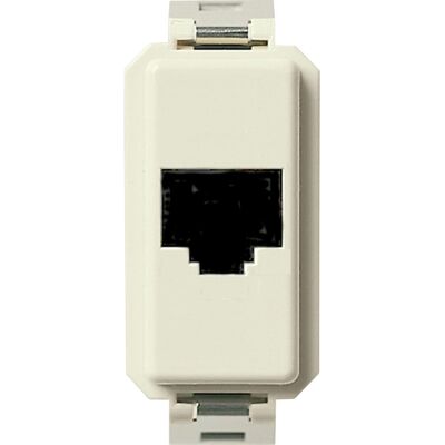 Vimar 08215 Presa telefonica - RJ11 6P4C Bianco Vimar 08215 Presa telefonica - RJ11 6P4C Bianco