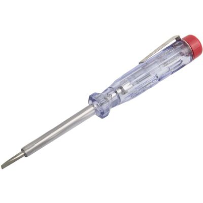 Electraline Cacciavite con rilevatore di tensione con 3 funzioni calibro 4 grigio Electraline Cacciavite con rilevatore di tensione con 3 funzioni calibro 4 grigio