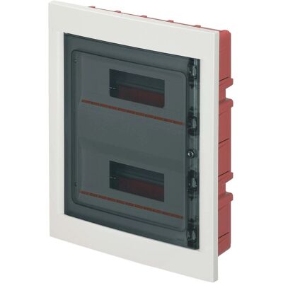 Elettrocanali Centralino da incasso per pareti in muratura 24 moduli bianco Elettrocanali Centralino da incasso per pareti in muratura 24 moduli bianco