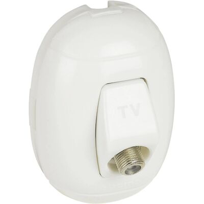 BTicino - SP69BF - Oval - Bianco - Presa TV BTicino - SP69BF - Oval - Bianco - Presa TV