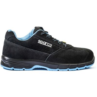 Sparco Scarpa antinfortunistica Horizon Moreno S1PS ESD nero-azzurro tg 40 Sparco Scarpa antinfortunistica Horizon Moreno S1PS ESD nero-azzurro tg 40
