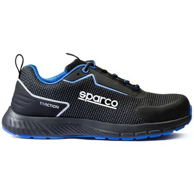 Sparco Scarpa antinfortunistica Traction S1PS Suzuka NRAZ nero-blu tg 46 Sparco Scarpa antinfortunistica Traction S1PS Suzuka NRAZ nero-blu tg 46