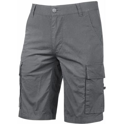 U-Power Pantalone corto da lavoro Summer grigio tg. S U-Power Pantalone corto da lavoro Summer grigio tg. S