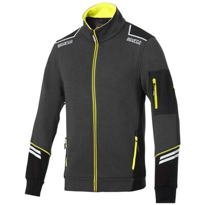 Sparco Felpa tecnica Alabama grigio tg. S Sparco Felpa tecnica Alabama grigio tg. S