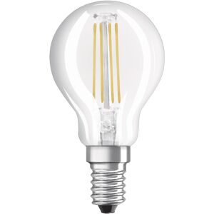 Osram General Lighting Lampadine LED E14 forma sfera filamento Osram 470lm bianco naturale 3 pz Osram General Lighting Lampadine LED E14 forma sfera filamento Osram 470lm bianco naturale 3 pz