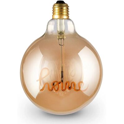 - Lampadina LED E27 decorativa Globo Home Ambrato 160 lm - Lampadina LED E27 decorativa Globo Home Ambrato 160 lm