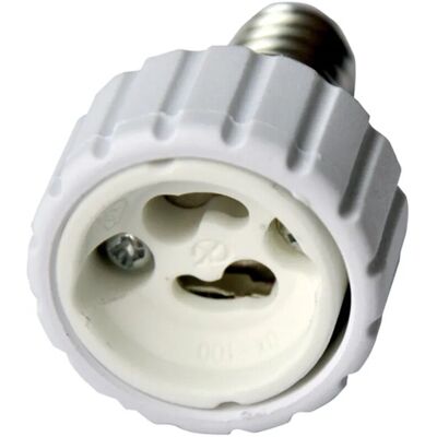- Adattatore lampadina da E14 a GU10 - Adattatore lampadina da E14 a GU10