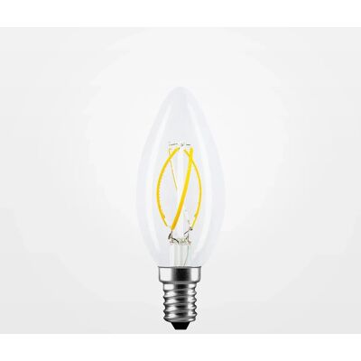 Ledbyled Lampadina LED filamento oliva clear dimmerabile E14 4W 480 lumens Ledbyled Lampadina LED filamento oliva clear dimmerabile E14 4W 480 lumens