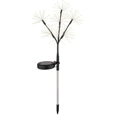 Globo Lampada solare acciaio inossidabile 140xLED 600mAh 1,2V IP44 Ø250xH600 mm Globo Lampada solare acciaio inossidabile 140xLED 600mAh 1,2V IP44 Ø250xH600 mm