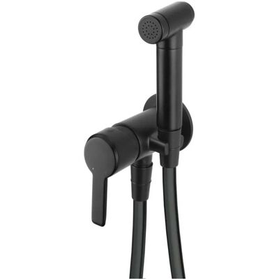 Miscelatore bidet nero Arnika di Deante con doccetta Bidetta Miscelatore bidet nero Arnika di Deante con doccetta Bidetta