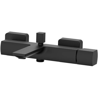 Aquasanit Miscelatore vasca Coral nero opaco Ø 25 mm Aquasanit Miscelatore vasca Coral nero opaco Ø 25 mm