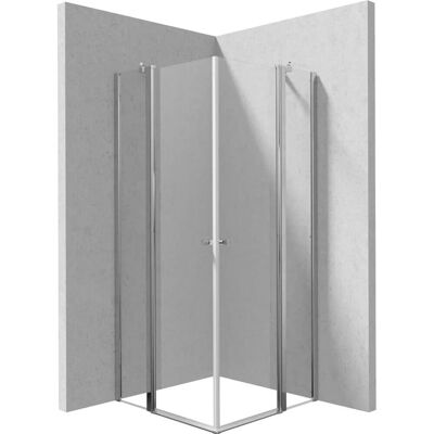 - Cabina doccia quadrata Coliseo Idrostile Cabaiguán 900x2000 mm cromo - Cabina doccia quadrata Coliseo Idrostile Cabaiguán 900x2000 mm cromo