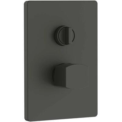 Aquasanit Miscelatore incasso doccia con deviatore Zefir gungrey Ø 25 mm Aquasanit Miscelatore incasso doccia con deviatore Zefir gungrey Ø 25 mm