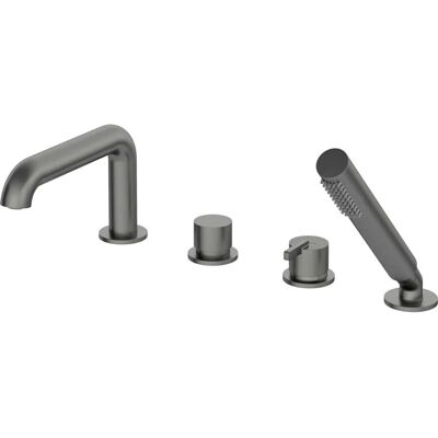 Deante Modello NB1BQS_D14M1 Miscelatore vasca 4 fori - Set doccia Deante Modello NB1BQS_D14M1 Miscelatore vasca 4 fori - Set doccia