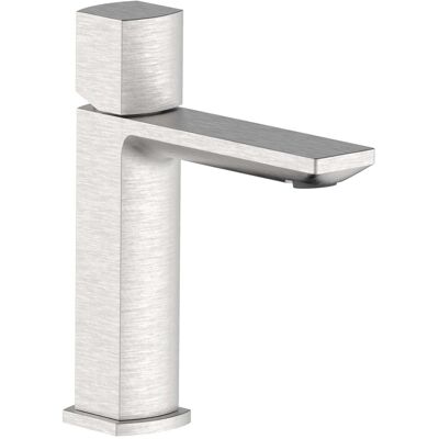 Aquasanit Miscelatore lavabo Coral acciaio spazzolato Ø 25 mm Aquasanit Miscelatore lavabo Coral acciaio spazzolato Ø 25 mm