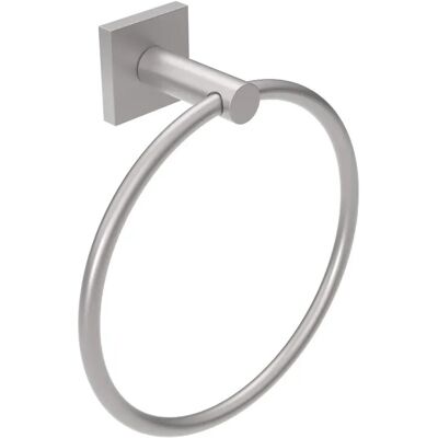 Metaform - Hotel Maison Satin - Metallo - Satinato - 19x21x7.4 cm - Anello porta asciugamani Metaform - Hotel Maison Satin - Metallo - Satinato - 19x21x7.4 cm - Anello porta asciugamani