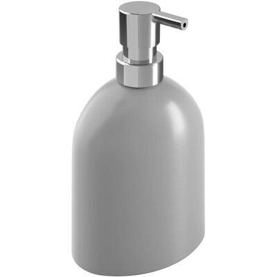 Metaform Dispenser sapone Bird in porcellana grigio nebbia Metaform Dispenser sapone Bird in porcellana grigio nebbia