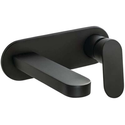 Rubinetto bagno nero a parete - Miscelatore lavabo Rubinetto bagno nero a parete - Miscelatore lavabo