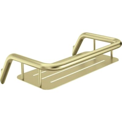 Neuesbad Serie 600 Cestino doccia spazzolato oro - Cestino doccia Neuesbad Serie 600 Cestino doccia spazzolato oro - Cestino doccia