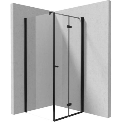 - Cabina doccia quadrata Coliseo Idrostile Kerria 900x2000 mm nero - Cabina doccia quadrata Coliseo Idrostile Kerria 900x2000 mm nero