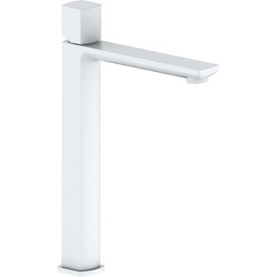 Aquasanit Miscelatore lavabo alto Coral bianco opaco Ø 25 mm Aquasanit Miscelatore lavabo alto Coral bianco opaco Ø 25 mm
