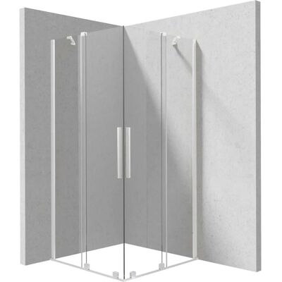 Deante Cabina doccia quadrata Cabaiguán Idrostile 900x1950 mm bianco Deante Cabina doccia quadrata Cabaiguán Idrostile 900x1950 mm bianco