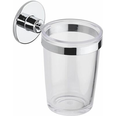 Metaform Portaspazzolini Wind in san e acciaio inox cromo Metaform Portaspazzolini Wind in san e acciaio inox cromo