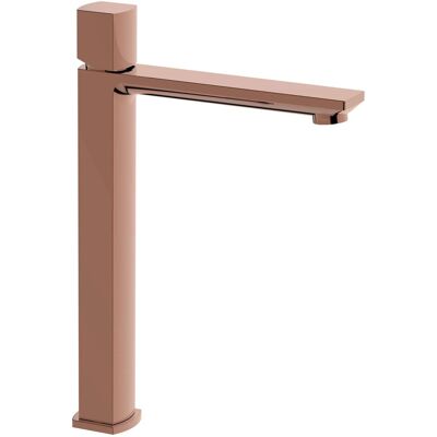 Aquasanit Miscelatore lavabo alto Coral rame lucido Ø 25 mm Aquasanit Miscelatore lavabo alto Coral rame lucido Ø 25 mm