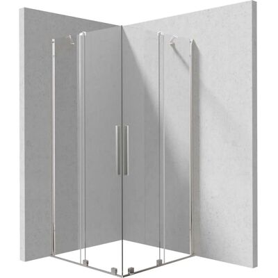 - Cabina doccia quadrata Cabaiguán Idrostile 900x1950 mm cromo - Cabina doccia quadrata Cabaiguán Idrostile 900x1950 mm cromo