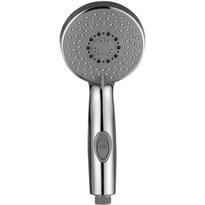 Wenko Doccetta Ø 10 cm 3 getti con tasto di stop Basic Stop Wenko Doccetta Ø 10 cm 3 getti con tasto di stop Basic Stop