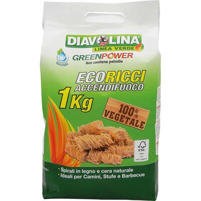 Diavolina Accendifuoco Greenpower 1 kg Diavolina Accendifuoco Greenpower 1 kg