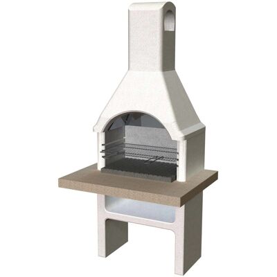 - Barbecue in muratura Adige legna e carbonella piano lavoro 103x80 cm - Barbecue in muratura Adige legna e carbonella piano lavoro 103x80 cm