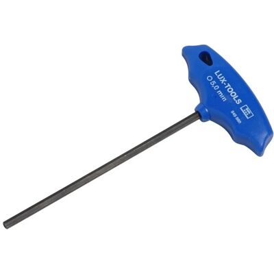 Lux-Tools Chiave a brugola impugnatura a T Classic 5 x 150 mm Lux-Tools Chiave a brugola impugnatura a T Classic 5 x 150 mm