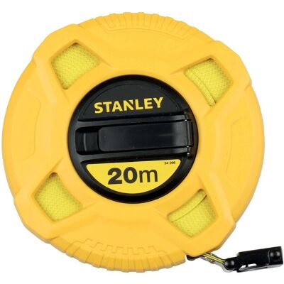 Stanley Rotella metrica nastro in fiberglass da 20 m con nastro da 12,7 mm Stanley Rotella metrica nastro in fiberglass da 20 m con nastro da 12,7 mm