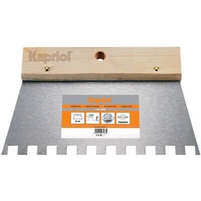 Kapriol Spatola dentata per colla 4x2,5 mm Kapriol Spatola dentata per colla 4x2,5 mm