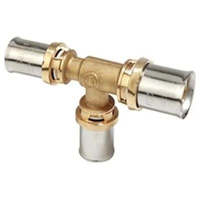 Giacomini Raccordo a pressare a T ridotto RM151 20x16 Giacomini Raccordo a pressare a T ridotto RM151 20x16